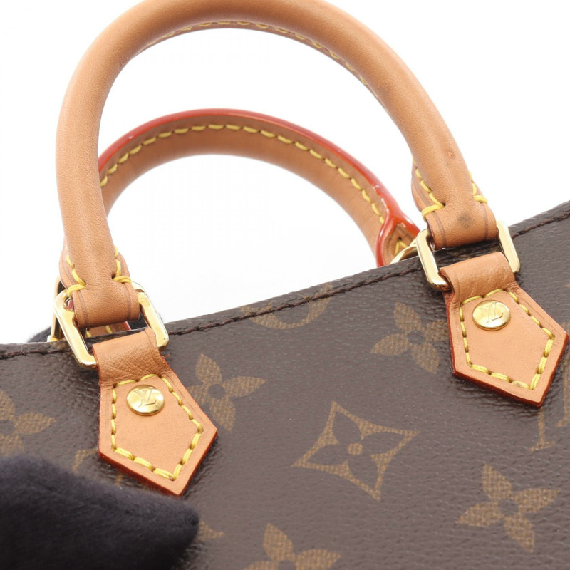 路易威登 Petit Sac Plat 斜背包 M69442 Monogram 帆布 二手女士-5