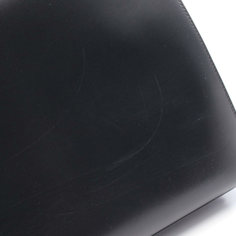 愛馬仕 Kelly 32 肩斜背包，Box 小牛皮，黑色 SHW C 二手-10