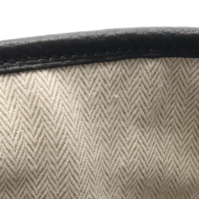 愛馬仕 Garden Party PM 手提包 Negonda 皮革 黑色 SHW C 二手女士-7