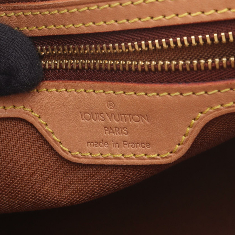路易威登迷你環形手提包 M51147 Monogram 皮革棕色二手女士 LV-3