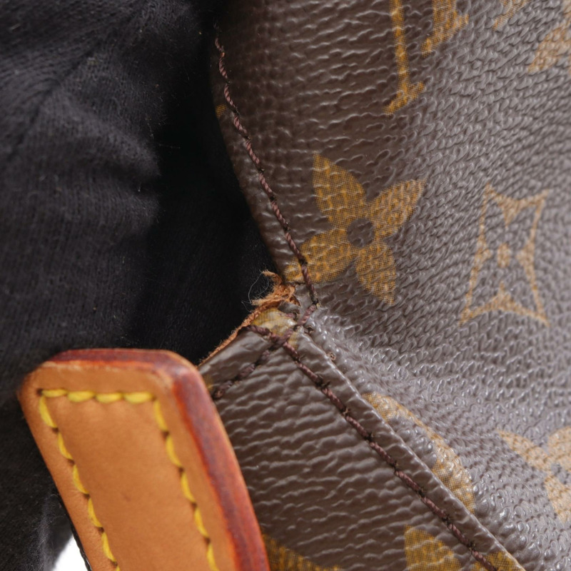 路易威登迷你環形手提包 M51147 Monogram 皮革棕色二手女士 LV-7