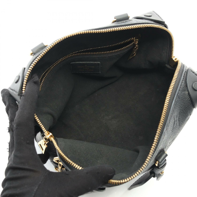 路易威登 Petit Malle 單肩手提包 M45393 Monogram empreinte 皮革 BK-2