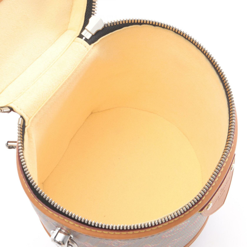 路易威登 Cannes 斜背包 M55457 Monogram Pop 皮革 粉紅色 二手-2