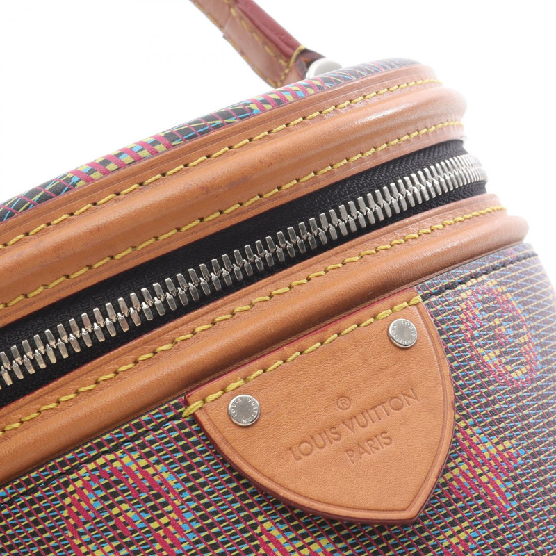 路易威登 Cannes 斜背包 M55457 Monogram Pop 皮革 粉紅色 二手-13