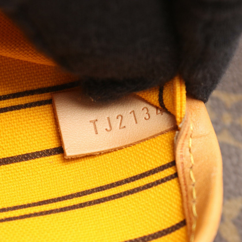 路易威登 Neverfull MM 手提單肩包 M40997 Monogram 皮革 Mimosa LV-4