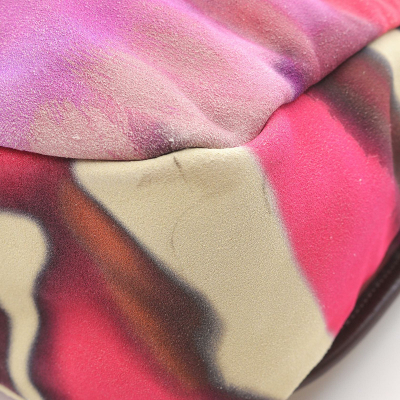 香奈兒 COCO 標誌單肩斜背包 A90809 麂皮多色二手女士-7