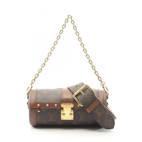 路易威登 Papillon 行李箱單肩背包 M57835 Monogram 帆布 棕色 二手