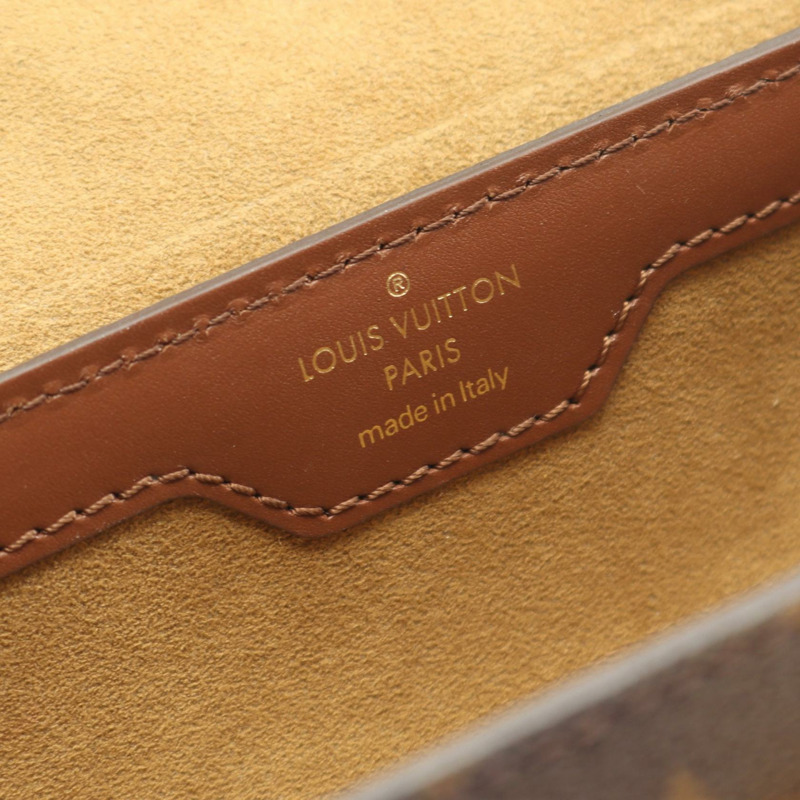 路易威登 Papillon 行李箱單肩背包 M57835 Monogram 帆布 棕色 二手-3