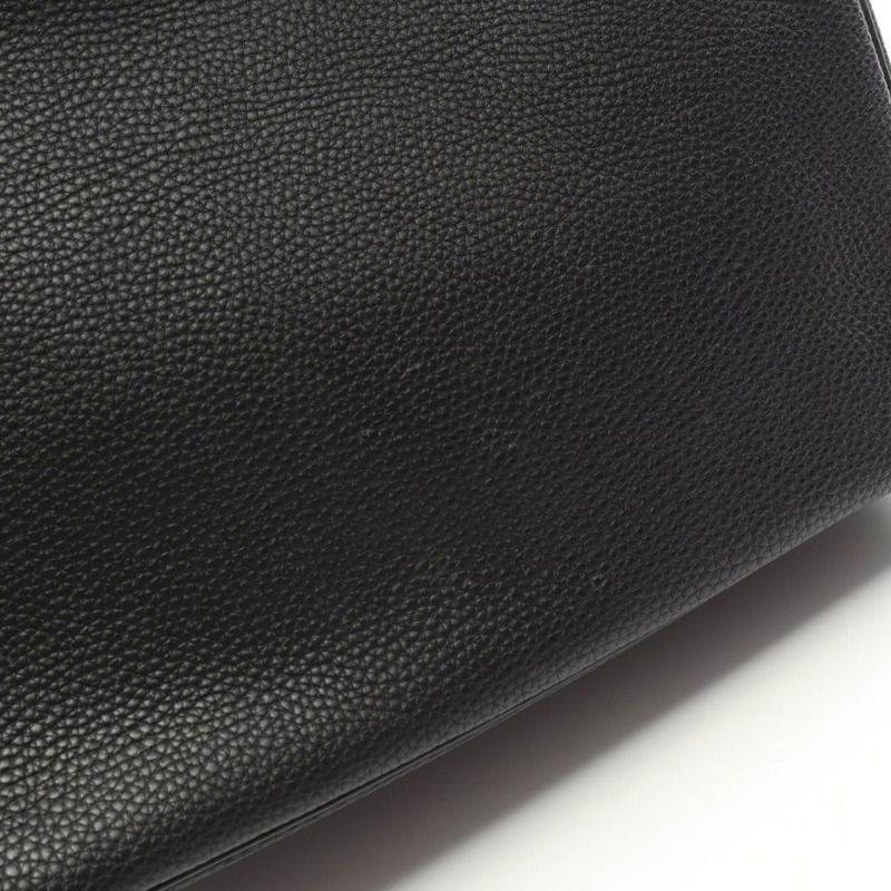 愛馬仕 Birkin 35 手提包 Y Togo 皮革黑色二手女金扣-6