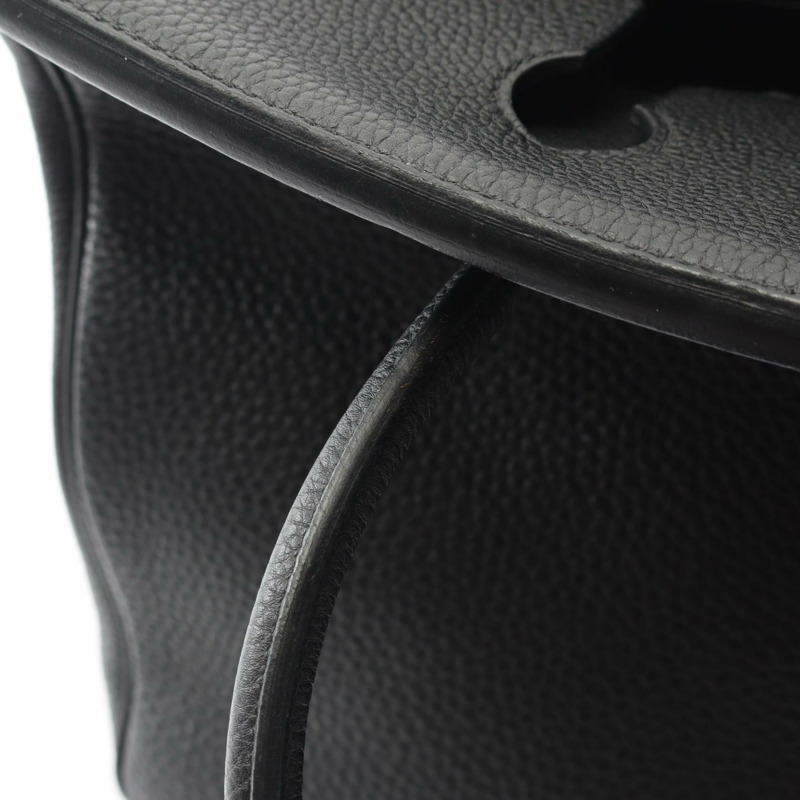 愛馬仕 Birkin 35 手提包 Y Togo 皮革黑色二手女金扣-8