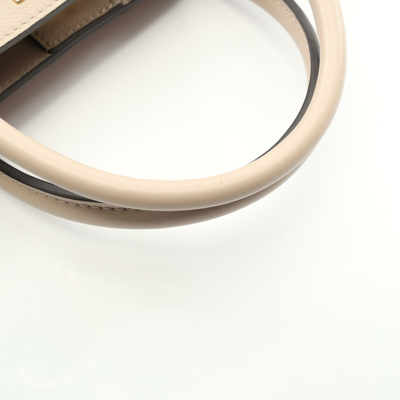 路易威登 On My Side MM 單肩手提包 M58485 Monogram 皮革 米色 二手-6