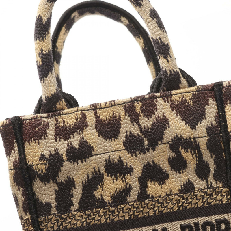 Christian Dior BOOK TOTE 直式斜背迷你手機手提包 S5555CRHM 帆布-4