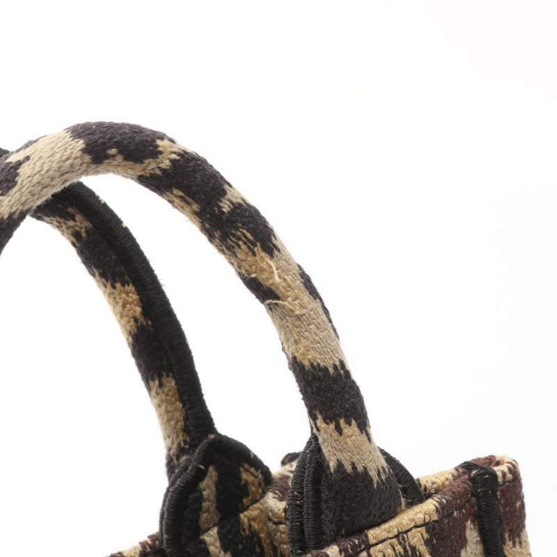 Christian Dior BOOK TOTE 直式斜背迷你手機手提包 S5555CRHM 帆布-6