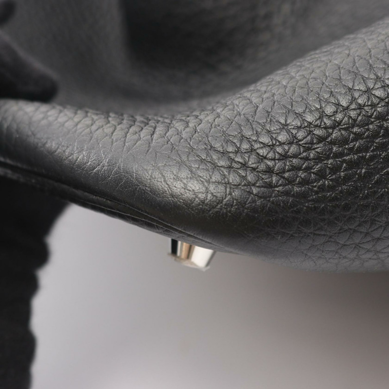 愛馬仕 Picotin Lock MM 托特水桶包 U 060991CK Taurillon Clemence BK SHW-7