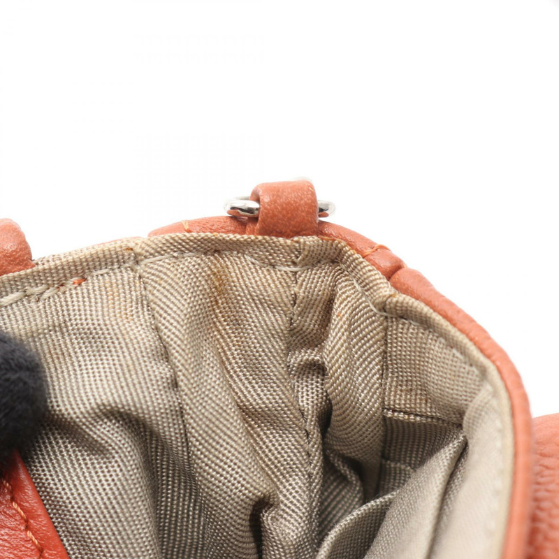 香奈兒半月形 COCO 標誌鏈斜背包 A40033 棕色皮革 CC-6