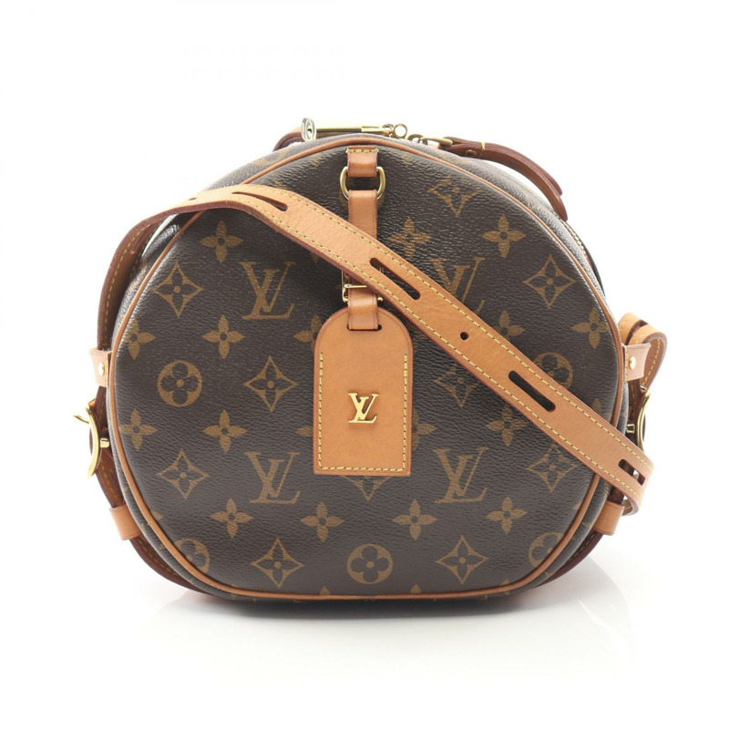 路易威登 Boite Chapeau Soupre MM 肩背包 M45647 Monogram 棕色 二手 LV-0