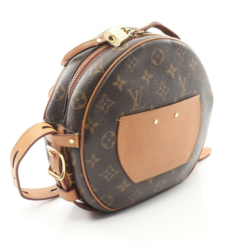 路易威登 Boite Chapeau Soupre MM 肩背包 M45647 Monogram 棕色 二手 LV-1