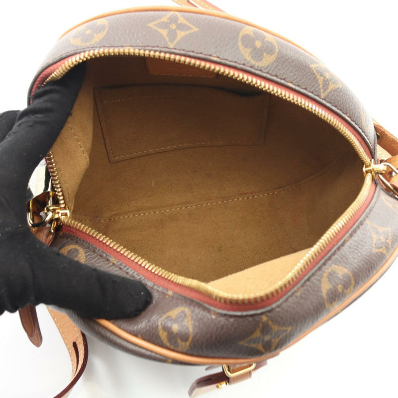 路易威登 Boite Chapeau Soupre MM 肩背包 M45647 Monogram 棕色 二手 LV-2