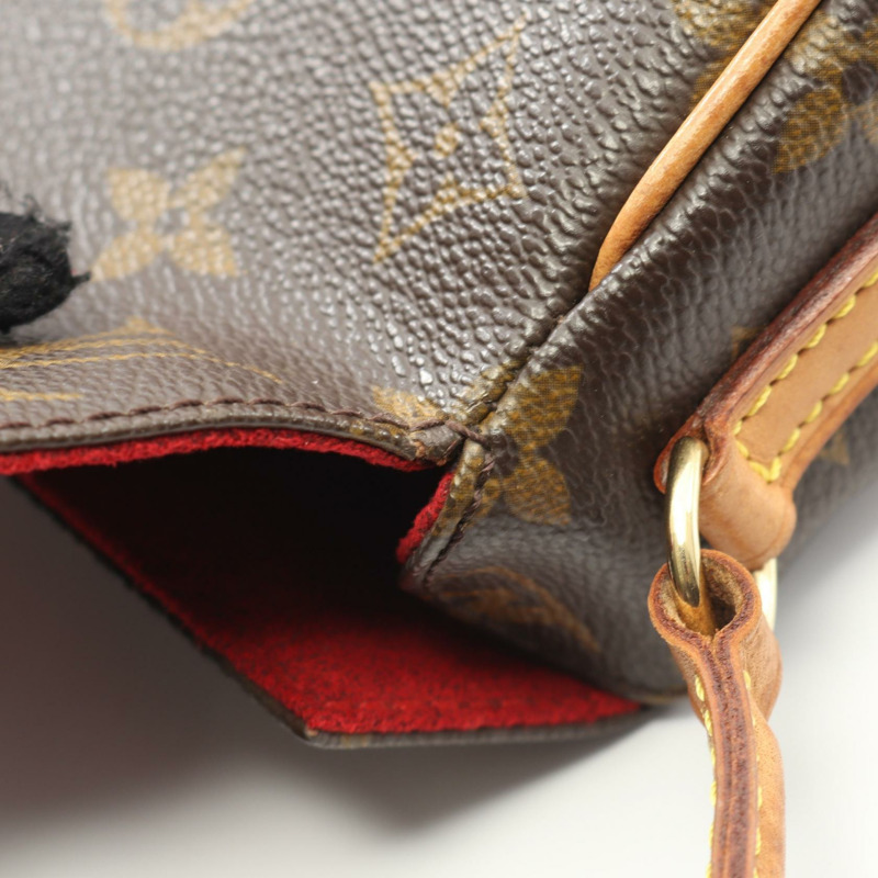 路易威登 Recital 單肩手提包 M51900 Monogram 帆布棕色二手女士-5