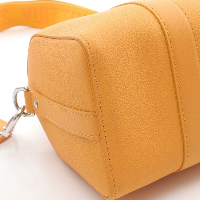 路易威登 City Keepall 單肩斜背包 M21438 LV Aerogram 藏紅花色-5