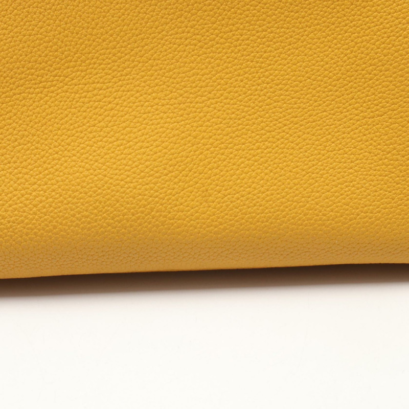 愛馬仕 Birkin 30 手提包 Togo 皮革 黃色 Jaune Ampoule 二手 女士 SHW B-9