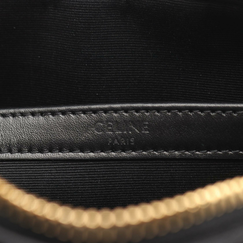 CELINE Triomphe 中斜背包 194502 帆布皮革 BK-3