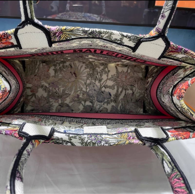 Dior tote 托特中號 2023蝴蝶刺繡特別版-4