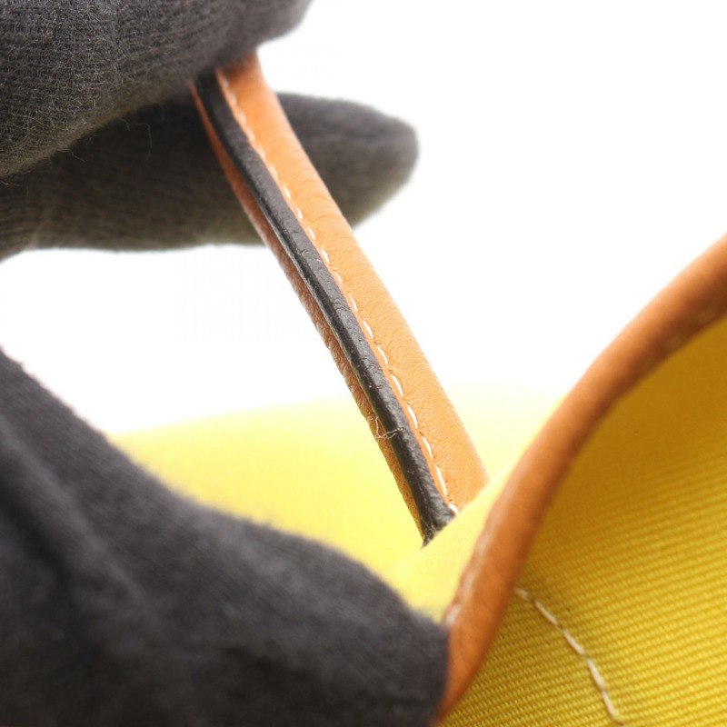 愛馬仕花園派對TPM手提包 A Toile H Negond Lime Toffee SHW 二手-9