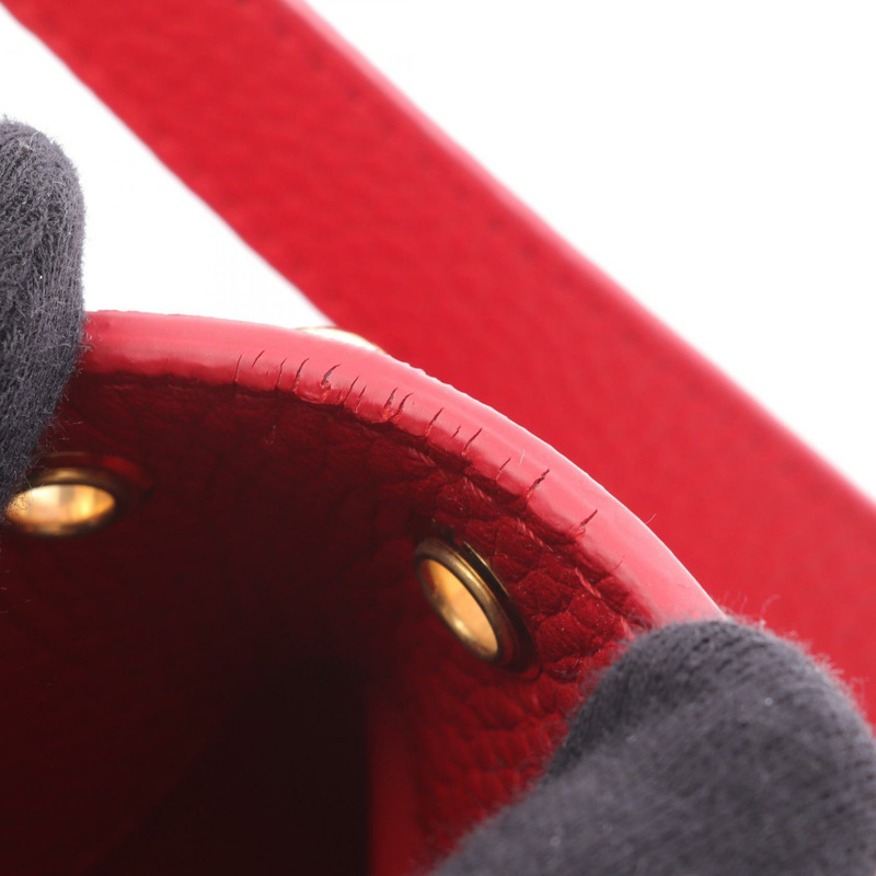 路易威登 Capucine BB 斜背包 M54331 Trillon 皮革，胭脂紅，二手-5