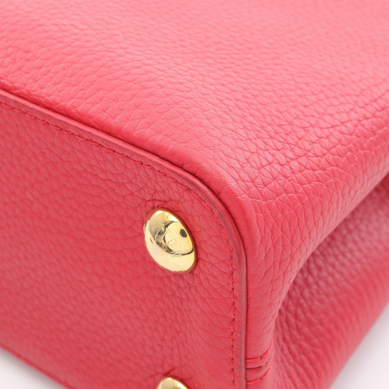 路易威登 Capucine BB 斜背包 M54331 Trillon 皮革，胭脂紅，二手-8