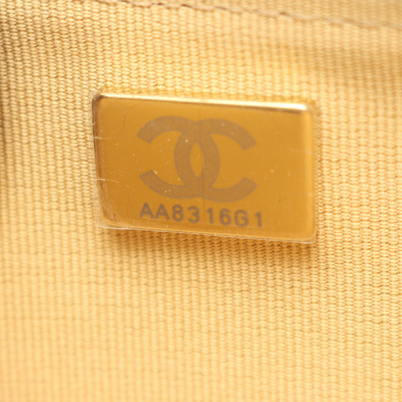 香奈兒 (CHANEL) 絎縫鏈條肩挎包 AP2508 羊皮黑色二手-5