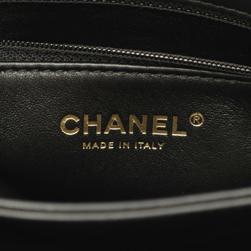 香奈兒 (CHANEL) CHANEL19 鏈條肩背包，羊皮材質，黑色，二手，女士款，金色五金-3