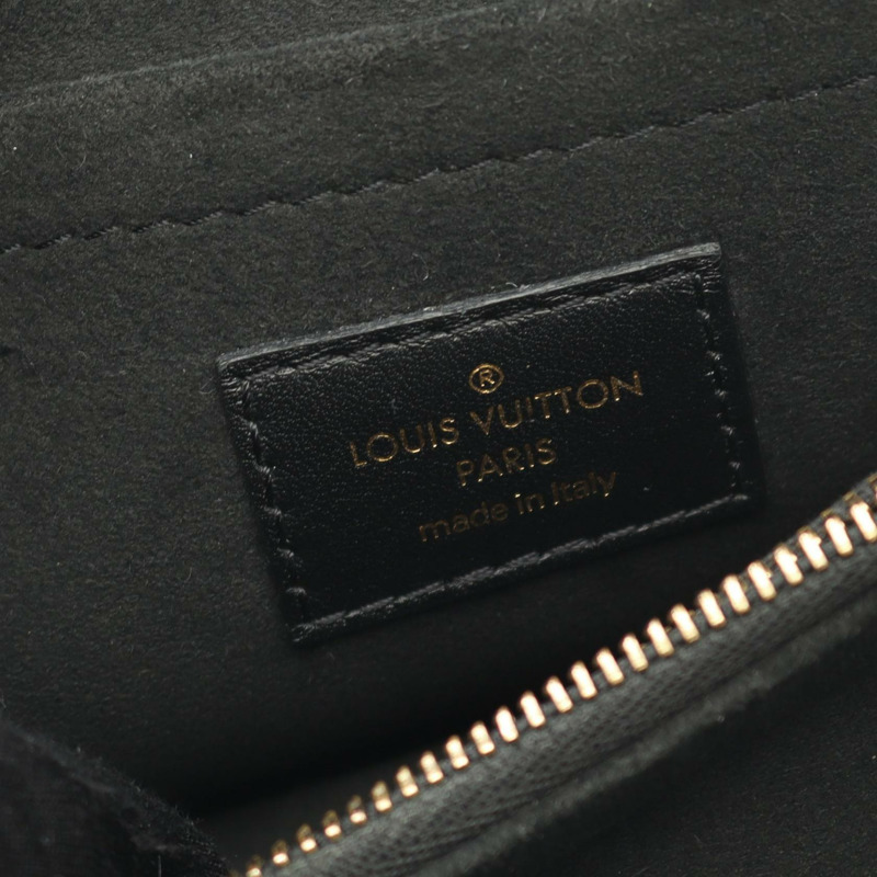 路易威登 Hold Me 單肩手提包 M21720 小牛皮 黑色 二手 女士-3