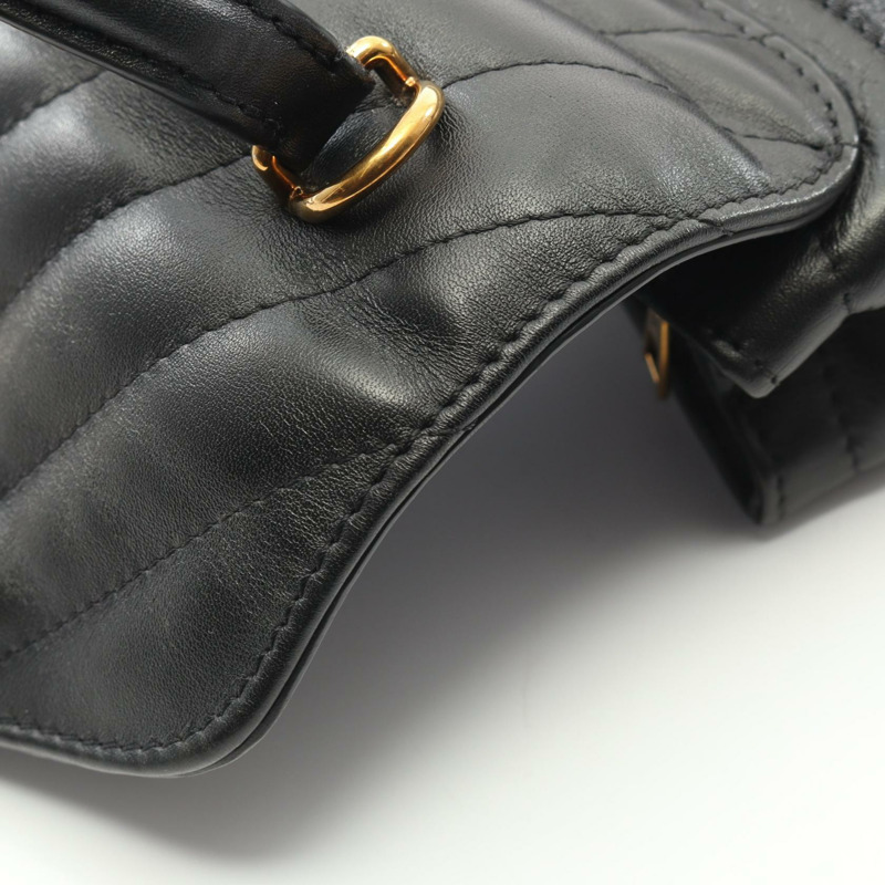 路易威登 Hold Me 單肩手提包 M21720 小牛皮 黑色 二手 女士-5