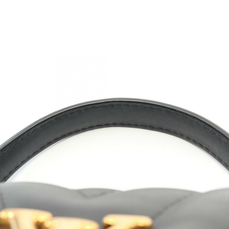 路易威登 Hold Me 單肩手提包 M21720 小牛皮 黑色 二手 女士-6