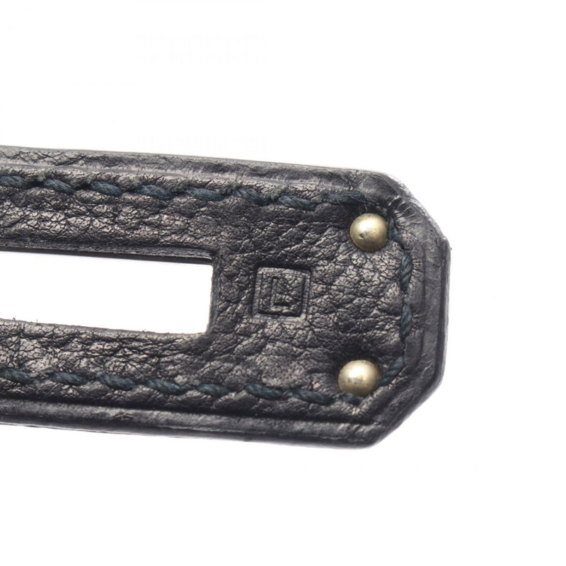 愛馬仕 Haut a courroies 28 手袋 Evergrain 皮革 黑色 二手 女士 SHW L-4