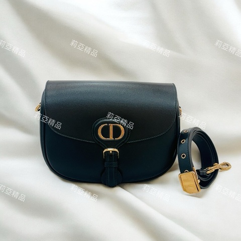 莉亞精品♡ Dior Bobby黑金 二手美包