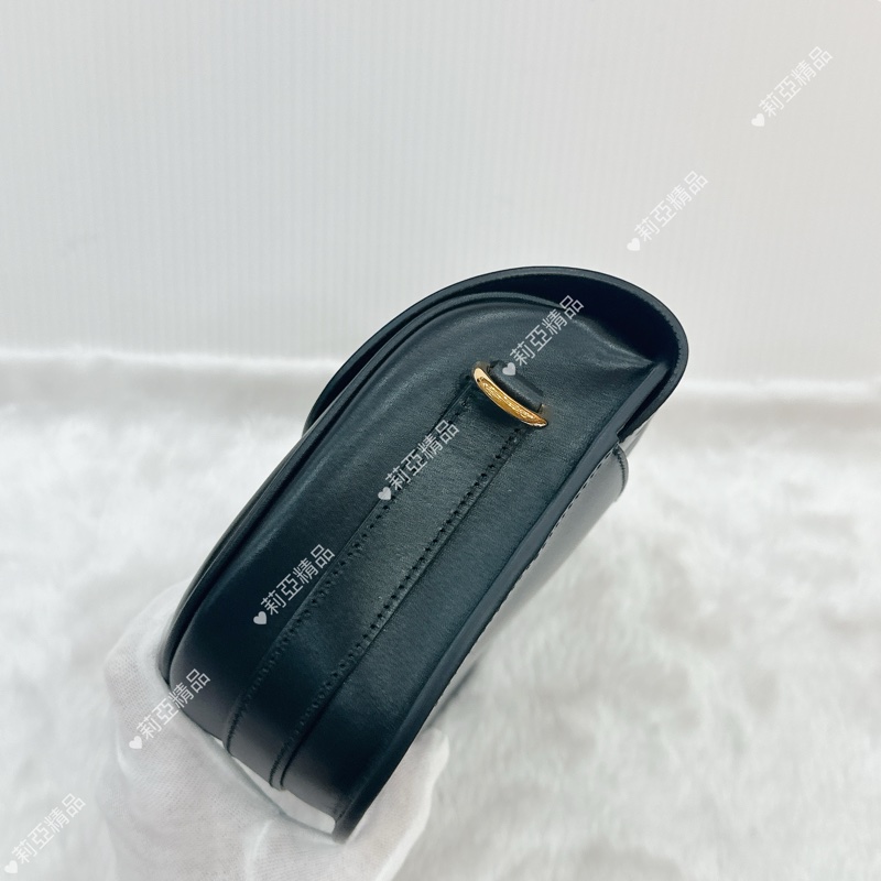 莉亞精品♡ Dior Bobby黑金 二手美包-4