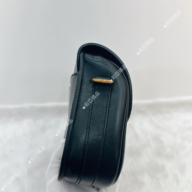 莉亞精品♡ Dior Bobby黑金 二手美包-5
