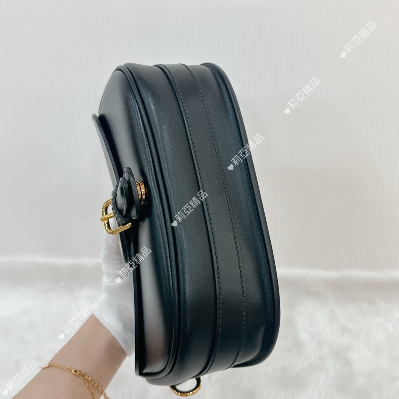莉亞精品♡ Dior Bobby黑金 二手美包-7