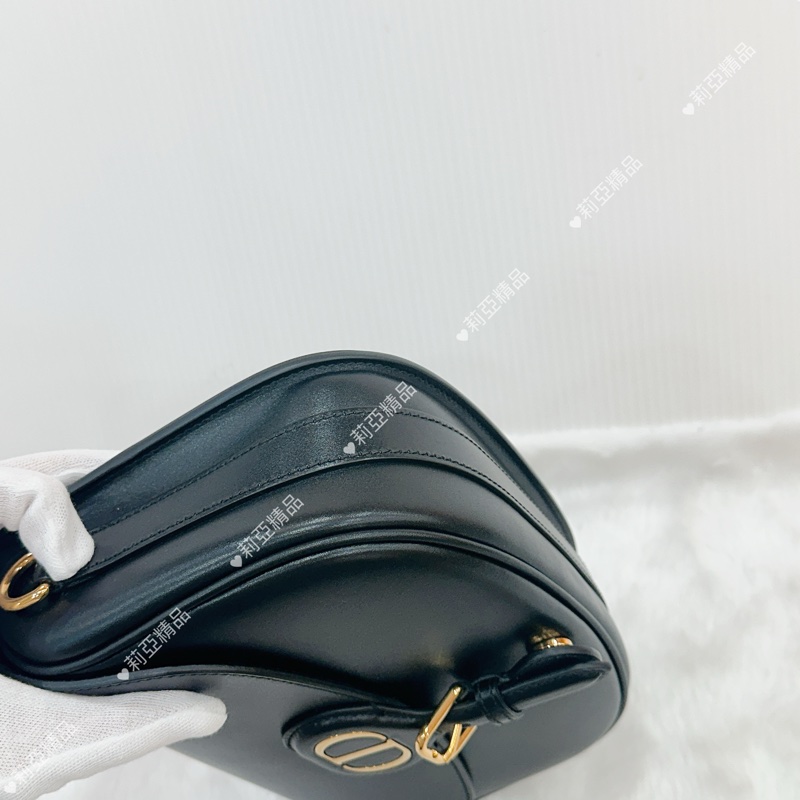 莉亞精品♡ Dior Bobby黑金 二手美包-8
