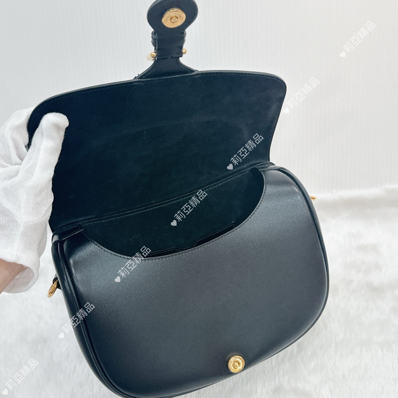 莉亞精品♡ Dior Bobby黑金 二手美包-12