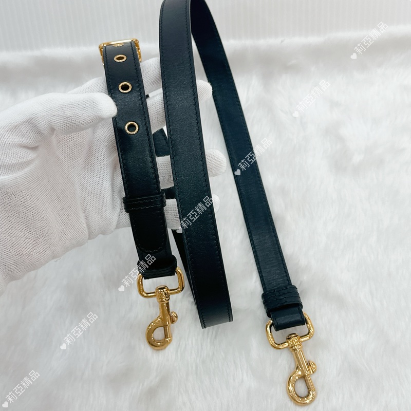 莉亞精品♡ Dior Bobby黑金 二手美包-15