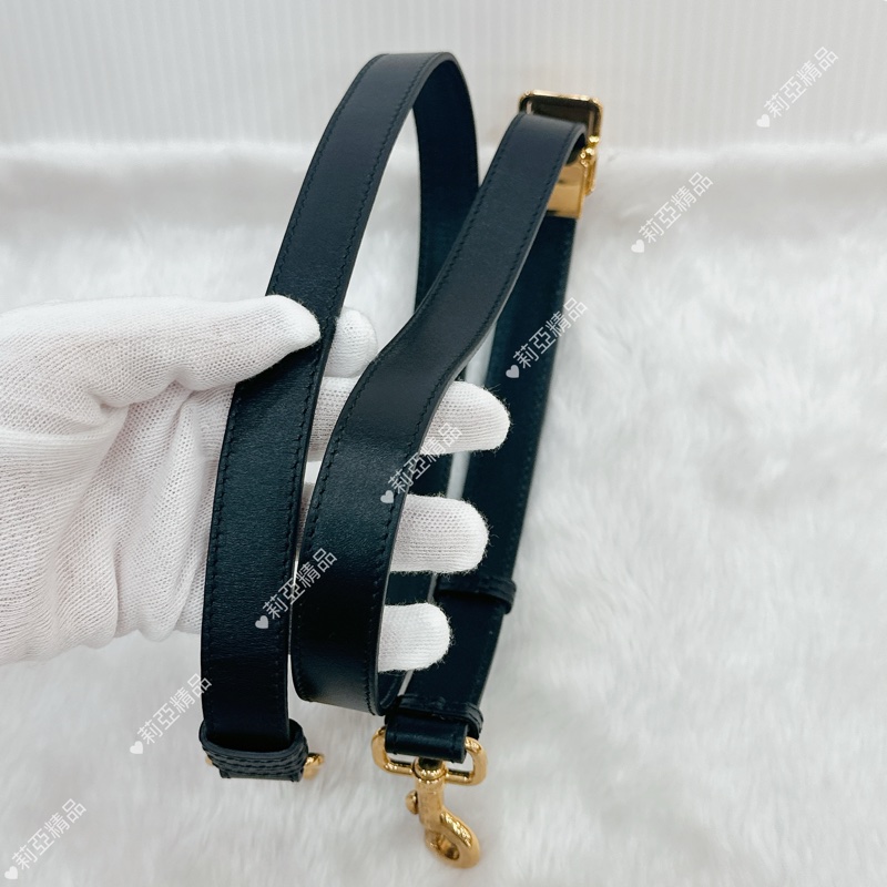 莉亞精品♡ Dior Bobby黑金 二手美包-16