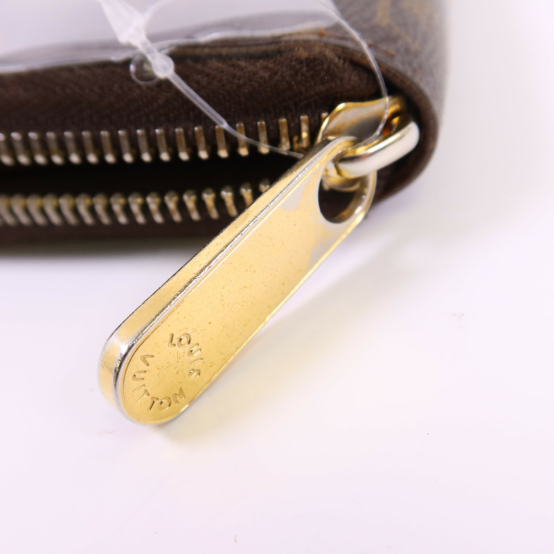 LOUIS VUITTON Monogram Zipper Long Wallet金扣長錢包M60017-9
