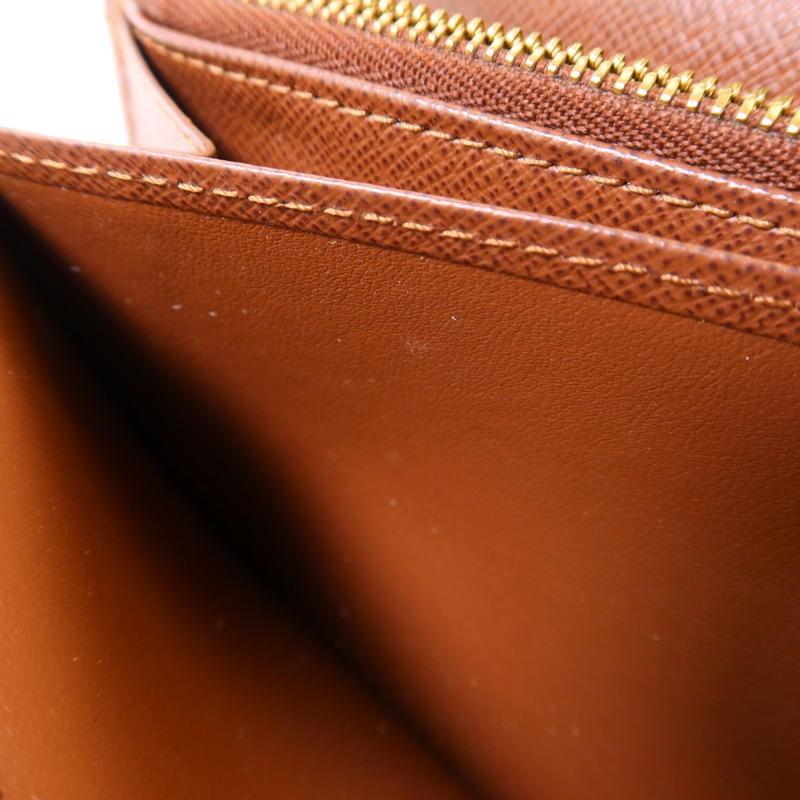 LOUIS VUITTON Monogram Zipper Long Wallet金扣長錢包M60017-18