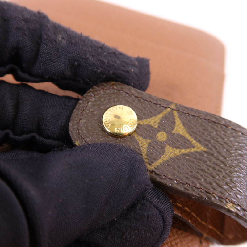 LOUIS VUITTON Monogram Agende MM金扣手帳簿R20105-7