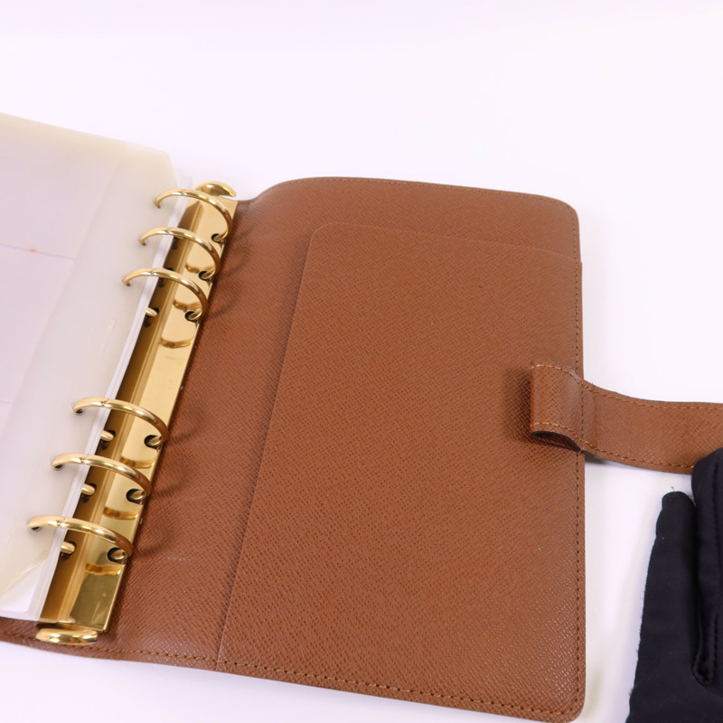 LOUIS VUITTON Monogram Agende MM金扣手帳簿R20105-10