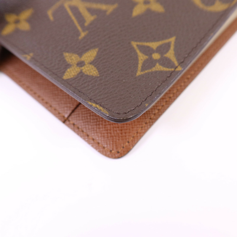 LOUIS VUITTON Monogram Agende MM金扣手帳簿R20105-14