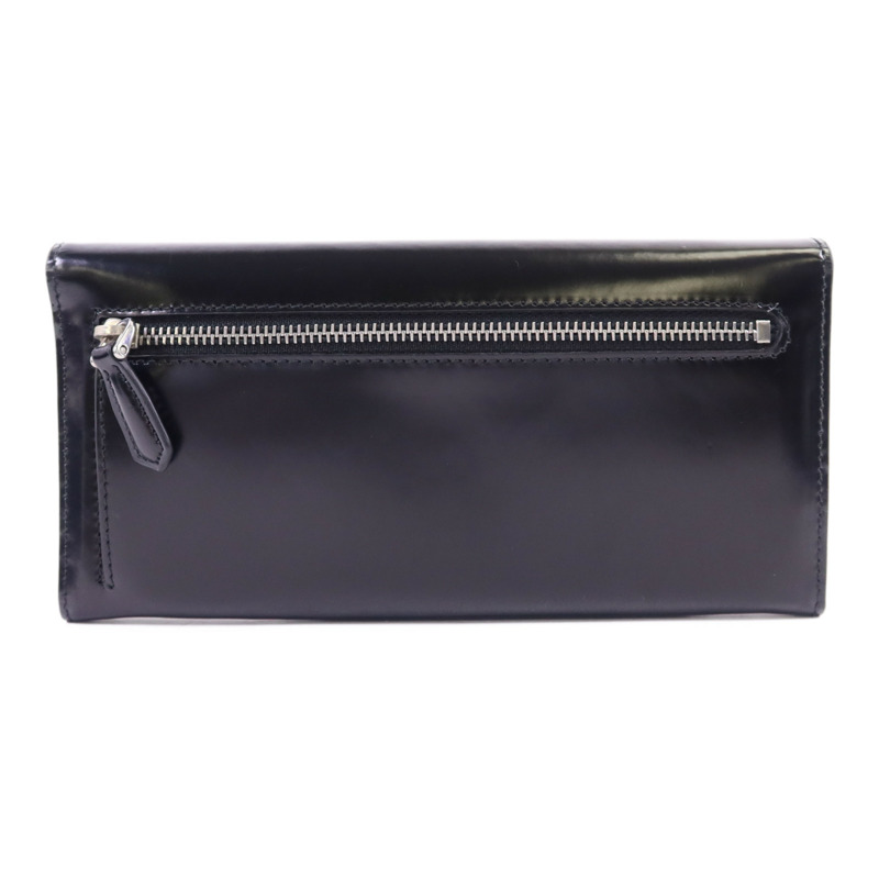 PRADA 牛皮皮革Spazzolato Long Wallet銀扣長錢包1MN037-1